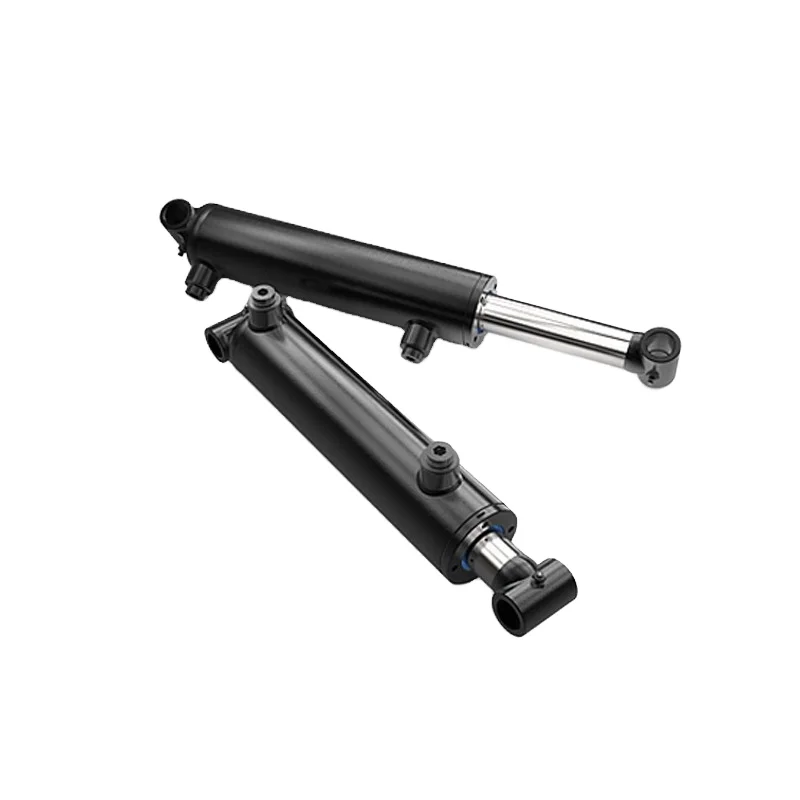 Cylindre hydraulique télescopique inversé de 108 pouces pour remorques à benne basculante de 7 tonnes