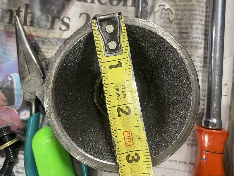 Sous-mesure de base des tailles de cylindre hydrauliques de maîtrise