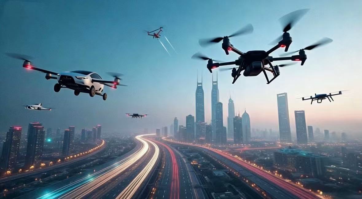 « L'économie à basse altitude décolle : comment les vérins hydrauliques personnalisés améliorent la précision des drones »