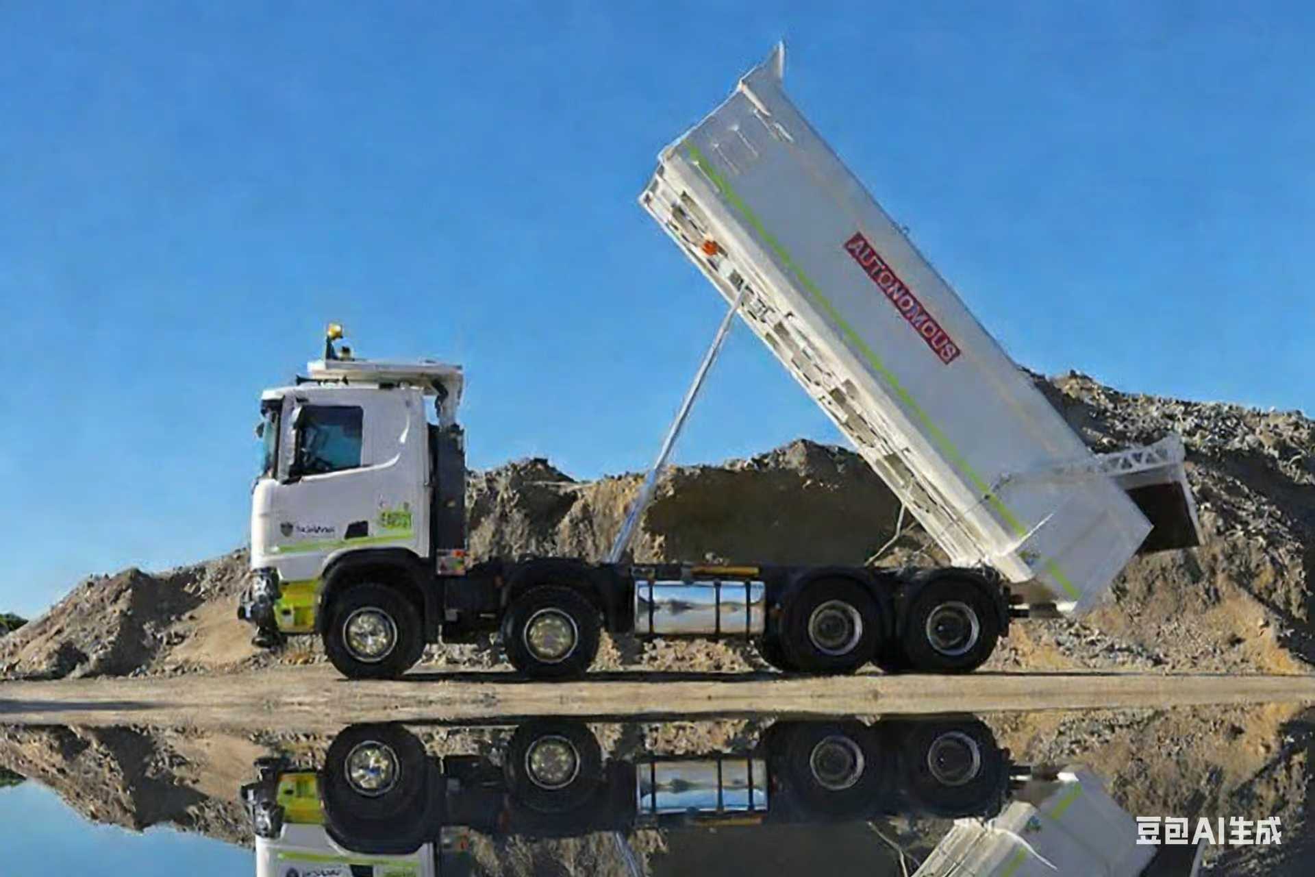 Vérins hydrauliques de camion à benne basculante pour une manutention de charge stable