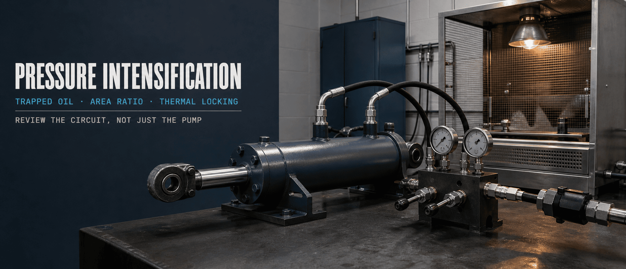 Intensification de la pression des vérins hydrauliques et verrouillage thermique : la pression cachée que les constructeurs doivent revoir