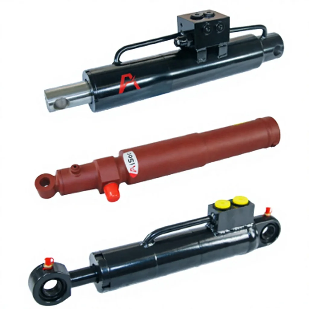 Cylindre hydraulique de levage de portique de 36 pouces pour systèmes automatisés de bâche de camion