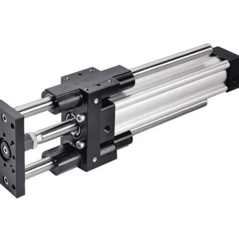 Cric hydraulique creux à simple effet de 50 tonnes avec contre-écrou