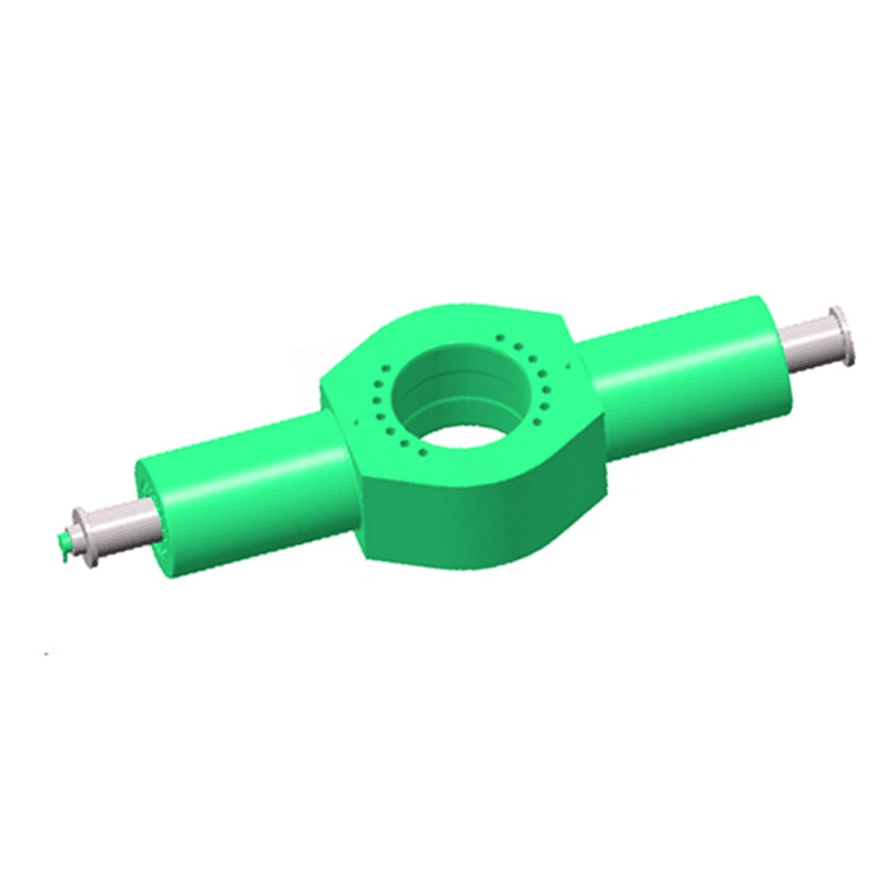 Cylindre de presse hydraulique à double effet