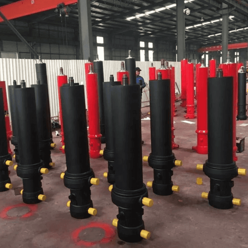 FEE-5TG-E191*4826 Cylindre hydraulique à plusieurs étages monté à l'avant