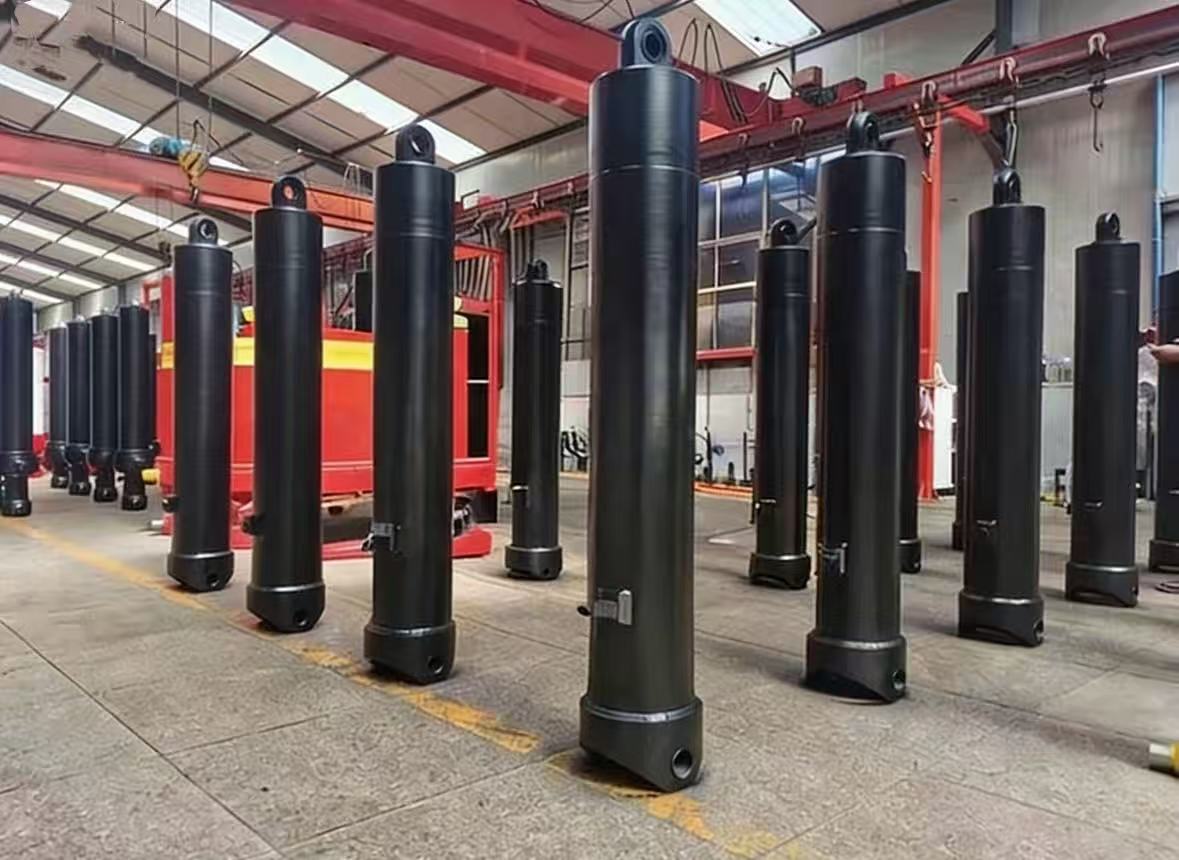 FEE-5TG-E191*4826 Cylindre hydraulique à plusieurs étages monté à l'avant