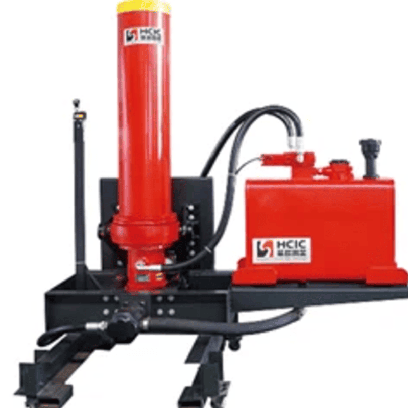 Vérin hydraulique multi-étagé monté à l'avant