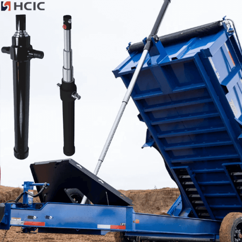 Cylindre hydraulique télescopique à plusieurs étages